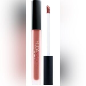 Huda Beauty Liquid Matte Ultra-Comfort Transfer-Proof Lipstick - Bombshell - NWT